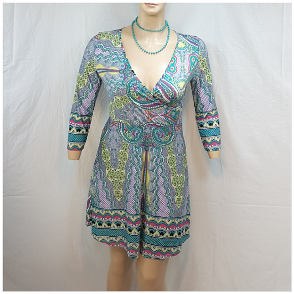 Auditions Dresses & Skirts - *PLUS* AUDITIONS USA, Faux Wrap Dress, size 2X